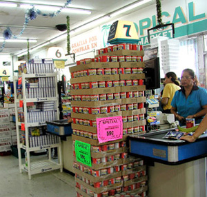 Tropical Supermarket Checkout
