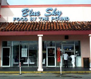 Blue Sky Food By The Pound Miami Three Guys From Miami
