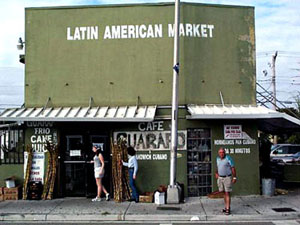 This funky old mercado is a landmark on Flagler Street.