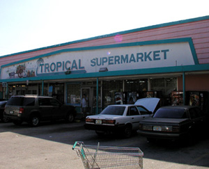 Tropical Supermarket Exterior